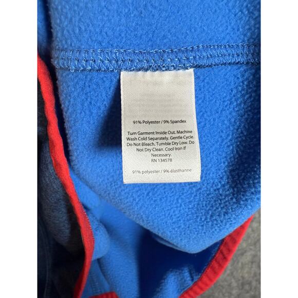 Vineyard Vines Performance Womens 2017 Americas Cup 1/4 Zip Packable Hood - Med - Picture 7 of 10